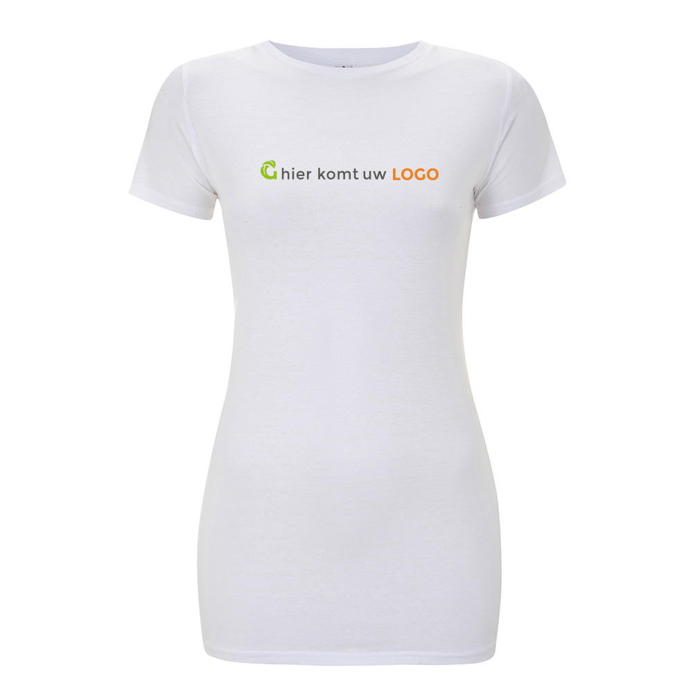 T-shirt slim fit dames